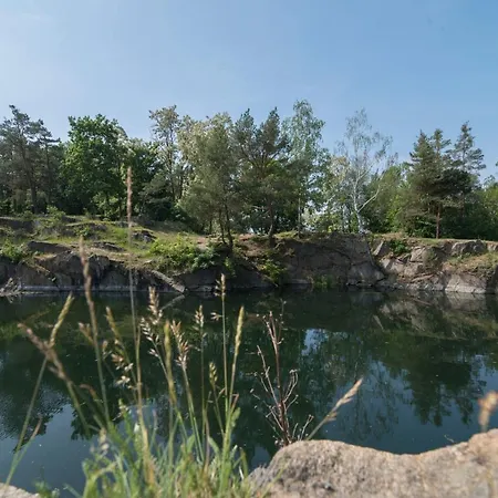 Wellness Bungalov - Vodni Nadrz Slapy - 40Km Od Prahy Necin Exterior photo